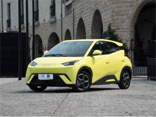 Κίτρινο Byd Γλάρος Hatchback Οχήμα Αυτοκίνητο Καθαρό Ηλεκτρικό 5 θέσεις