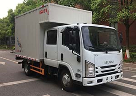 Αγορά 5 θέσεις μονωμένο φορτηγό 126hp Isuzu παράδοση φορτηγάκι χειροκίνητη μετάδοση υψηλή καμπίνα online manufacture