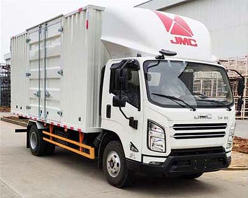 Τροχαίο μονωμένο Jiangling RWD 2WD φορτηγό φορτηγό 6 × 2 χειροκίνητο / αυτόματο 3 θέσεις