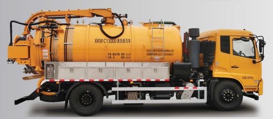 Ισχυρό Φορτηγό Αναρρόφησης Καθαρισμού C13000 για Διαχείριση Αποβλήτων βαρέως τύπου