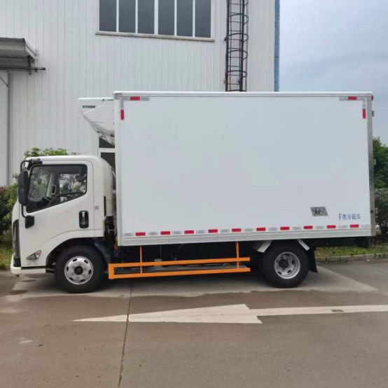 167hp 227hp Jiangling ψυγείο φορτηγό ντίζελ πίσω κίνηση 4 × 2 3