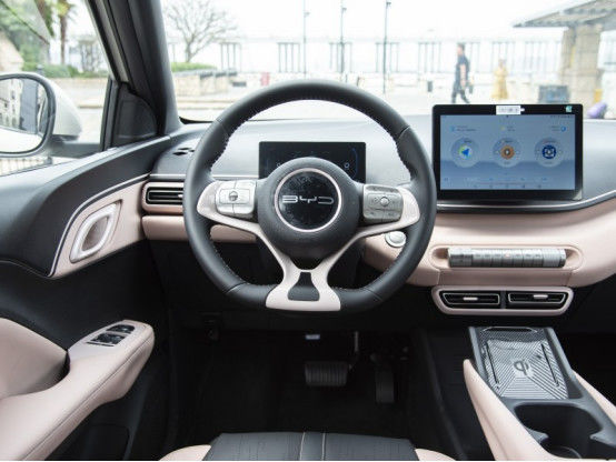 Κίτρινο Byd Γλάρος Hatchback Οχήμα Αυτοκίνητο Καθαρό Ηλεκτρικό 5 θέσεις 8