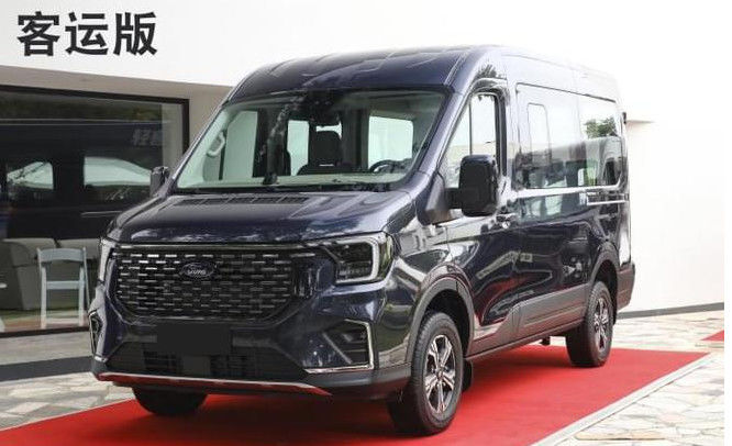 Λευκό Ford Transit Μίνι λεωφορείο 15 θέσεων Jiangling 10 θέσεων Μίνι λεωφορείο 2