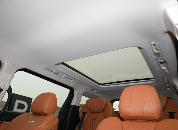 Μαύρο Hongqi 7 θέσεις Minivan MPV High End πολυτελή επιχειρηματικό αυτοκίνητο υποδοχής 13