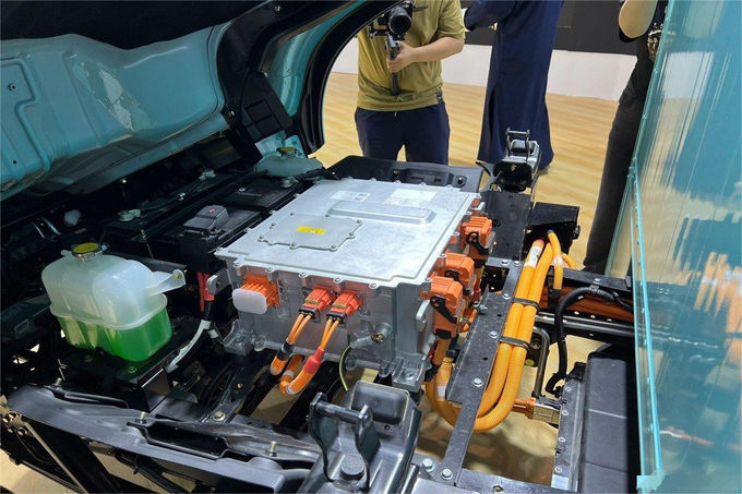 Τσινγκλίνγκ EVM600 Ηλεκτρικά φορτηγά αυτοκίνητα Μπλε Ολ Ηλεκτρικό φορτηγό 4