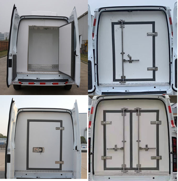 100Kw ψυγείο φορτηγό MT82 Ford Transit Reefer Van White 3