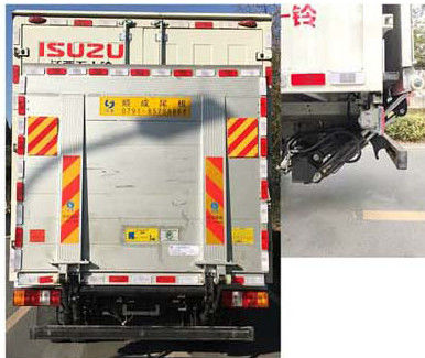 93KW 126HP Απομονωμένο φορτηγό Isuzu Cargo Απομονωμένο Tipper λευκό 2
