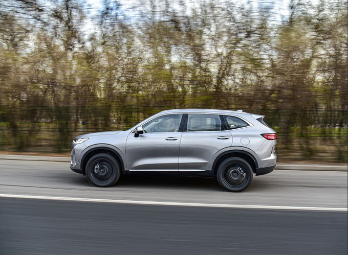 Μεγάλο Τείχος Haval H6 Αυτοκίνητα που κινούνται με βενζίνη Μπροστά τροχιά Κινητήρα Ασημένιο 2