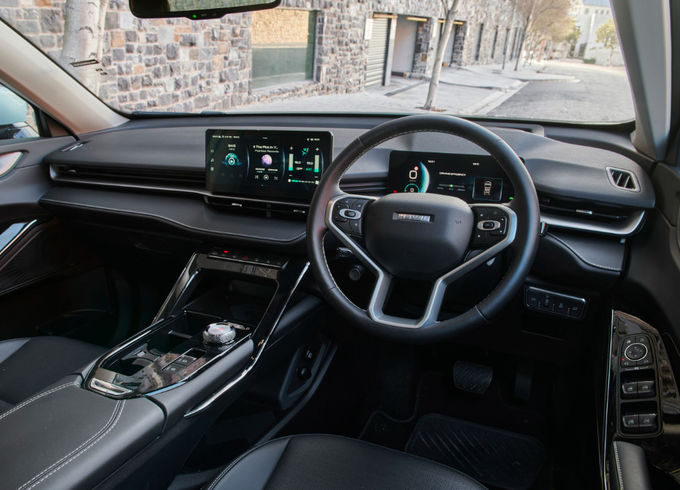 Μεγάλο Τείχος Haval H6 Αυτοκίνητα που κινούνται με βενζίνη Μπροστά τροχιά Κινητήρα Ασημένιο 6